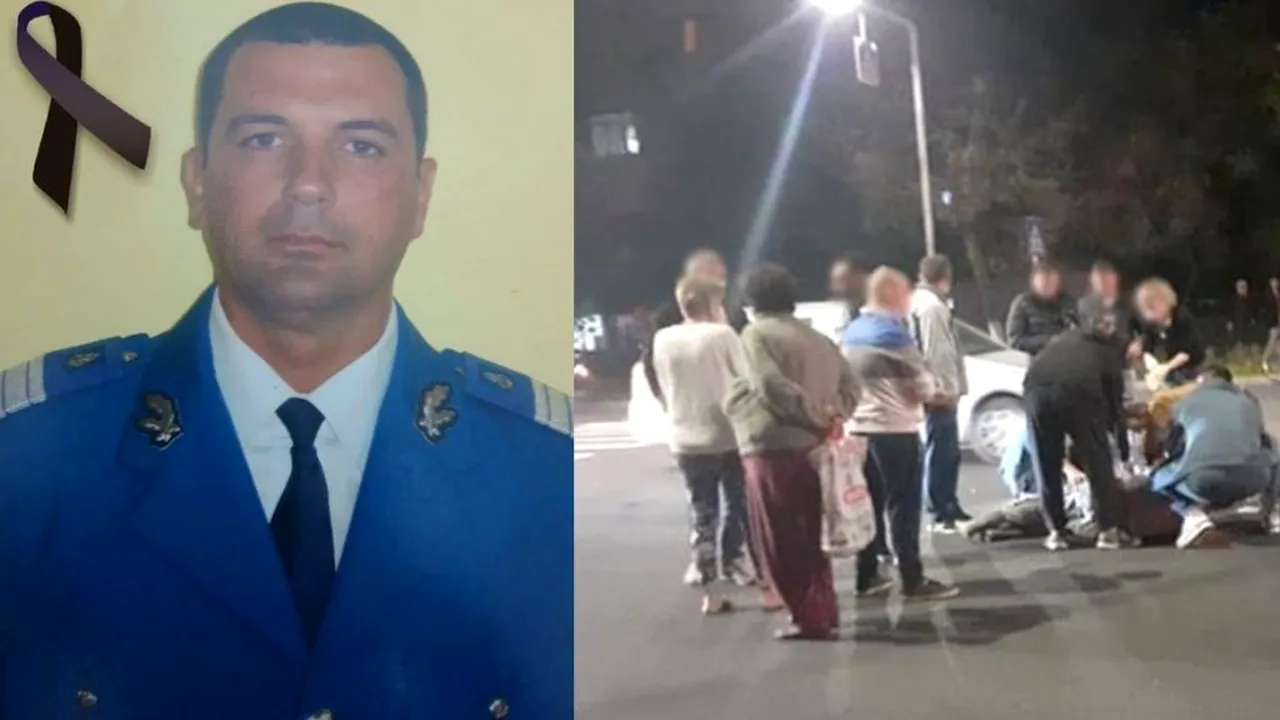 Un jandarm a fost ucis pe trecerea de pietoni! Stelian a lăsat în urmă o soție și un copil