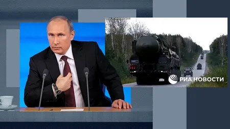 Putin scoate RACHETELE NUCLEARE în 
