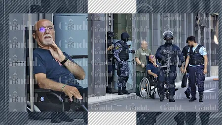 Fostul milionar condamnat pentru terorism a ajuns în scaun cu rotile. Omar Hayssam, escortat de trupe înarmate până în dinți, la o clinică privată