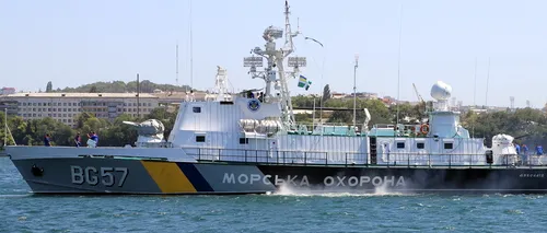 Două nave ale Pazei de Coastă ucrainene, vizate de tiruri de armă în apropiere de Mariupol