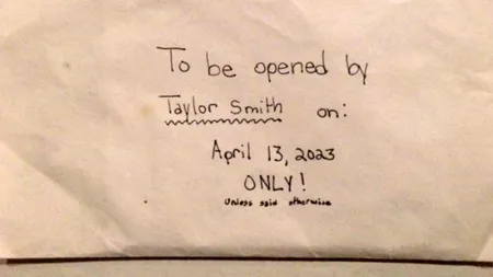 Scrisoarea emoționantă pe care o fetiță a lăsat-o înainte să moară