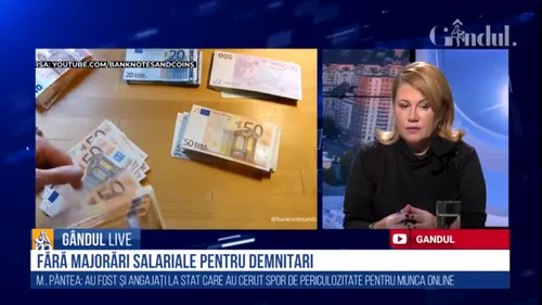GÂNDUL LIVE. Mihaela Pântea, moderatorul emisiunii GÂNDUL FINANCIAR: Nu cred că anul 2021 va fi cel mai crunt. Solicitarea UE de comunicare a măsurilor privind combaterea fraudelor cu fonduri europene este benefică | VIDEO