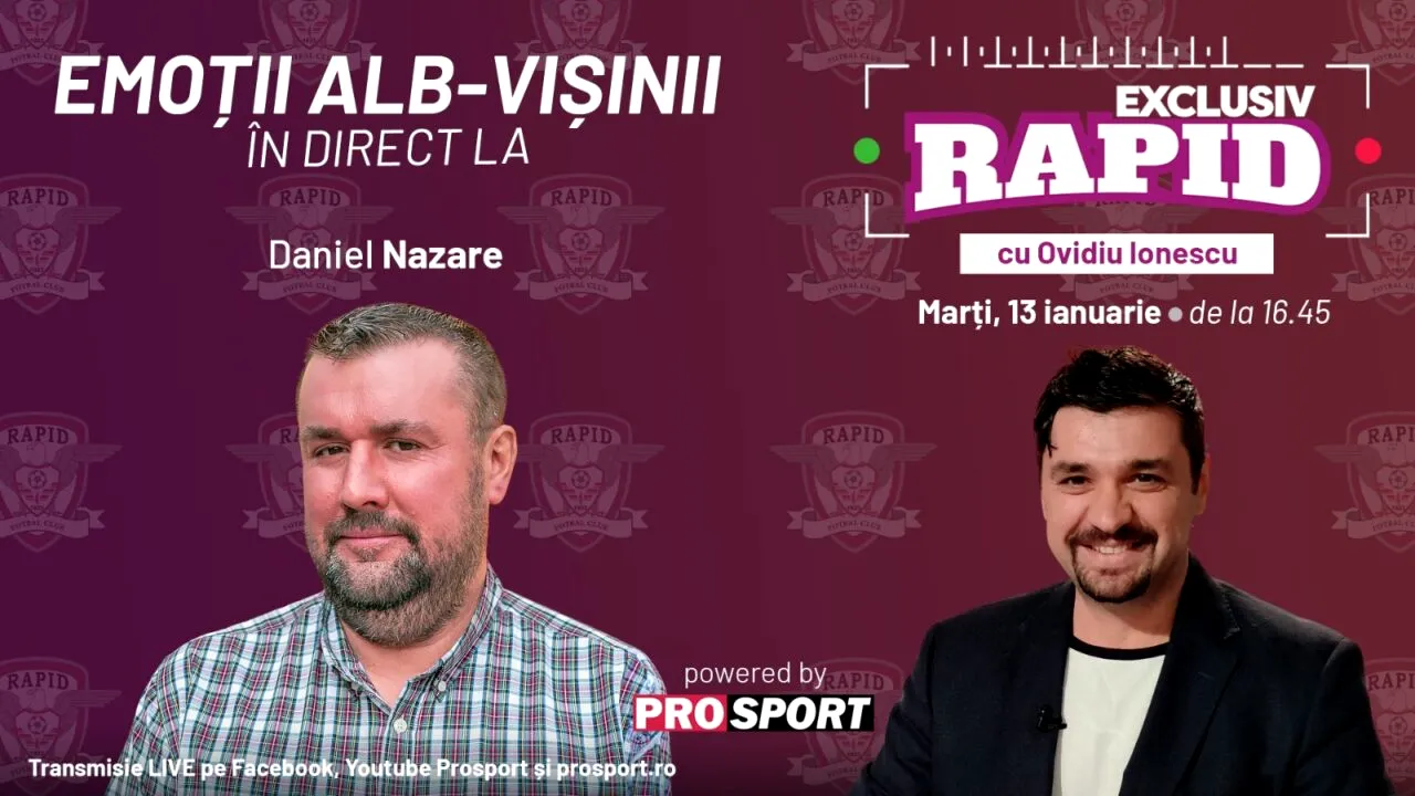 Rapid a încheiat cantonamentul, iar noi ne vedem azi la 