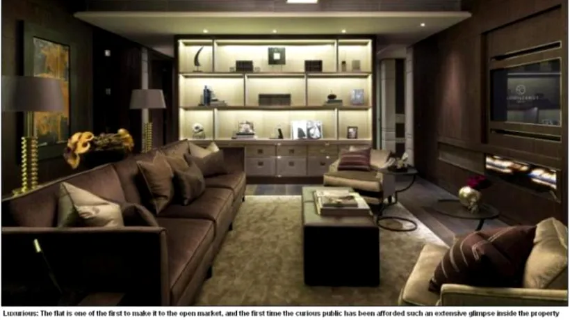 Cum arată și cât valorează unul dintre cele mai luxoase apartamente din Londra
