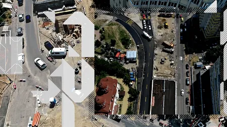 VIDEO EXCLUSIV | ”Dorele, fă-te că lucrezi!” Imaginile momentului de pe controversatul șantier de la Pasajul Doamna Ghica