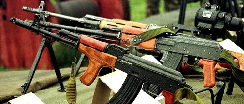 Câte arme de foc deținute în mod ilegal de cetățeni români sunt confiscate anual