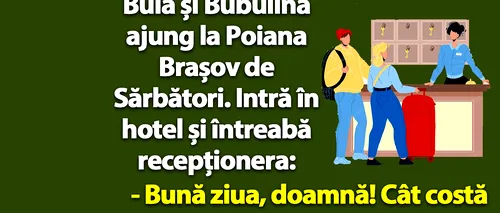 BANC | Bulă și Bubulina fac Sărbătorile la Poiana Brașov