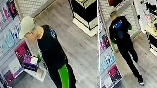 Un hoț a fost filmat în timp ce fura jucării sexuale dintr-un sex shop