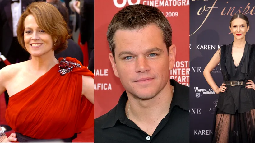 8 OCTOMBRIE, calendarul zilei: Sigourney Weaver împlinește 75 de ani, Matt Damon 54, iar Adela Popescu 38 de ani