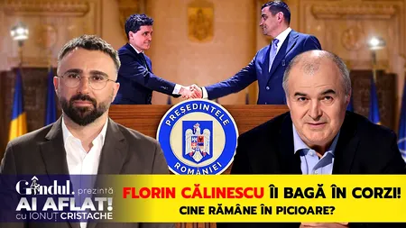 FLORIN CĂLINESCU - Dezvăluiri uluitoare despre cum au încercat serviciile să-l facă președinte | 