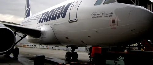 O aeronavă Tarom s-a întors pe aeroport în urma unor avertizări la bord