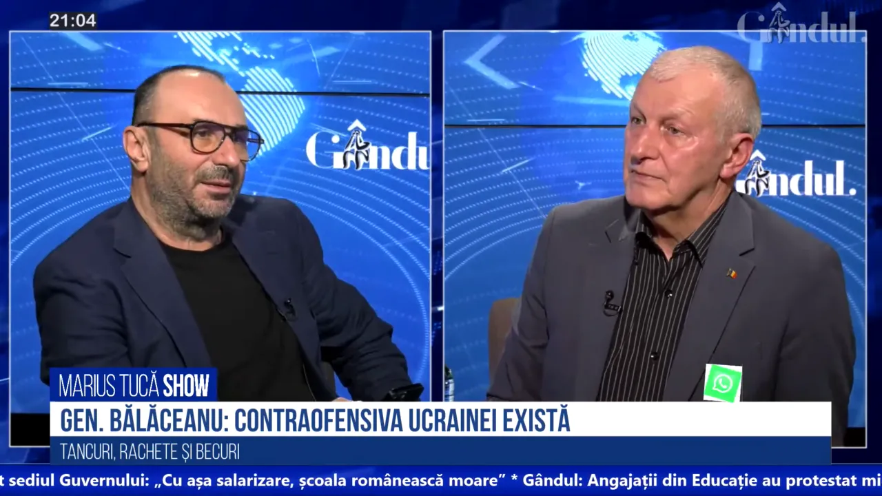 VIDEO | Gen. (R) Virgil Bălăceanu: „Nimeni nu mai crede că Ucraina va fi cucerită de ruși”