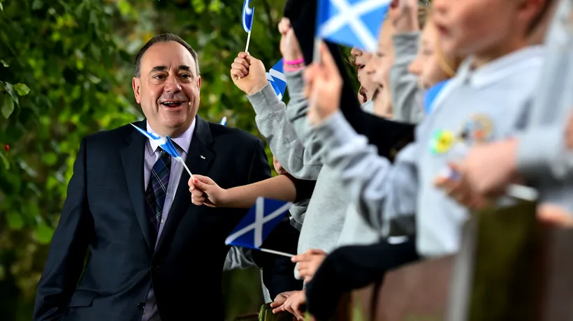 Alex Salmond, noul „Braveheart al Scoției, demisionează din funcția de premier după eșecul referendumului