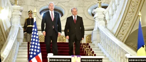 Băsescu a vorbit cu Biden, la Vatican, despre scutul antirachetă