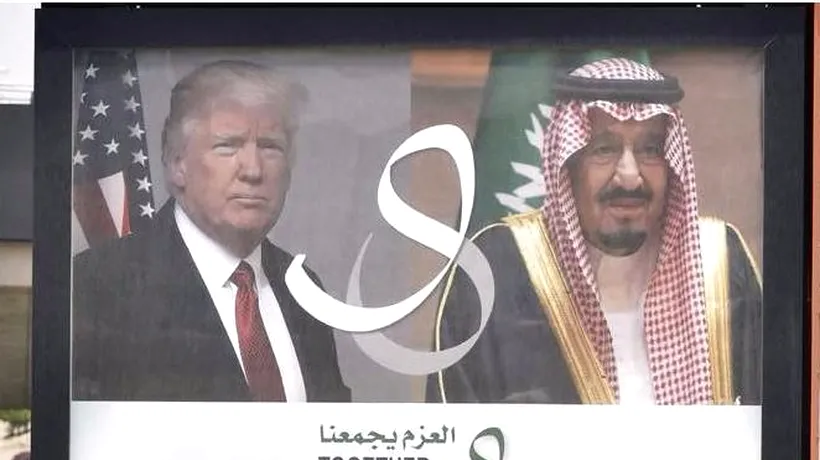 Al-kumidia Trupei Trump la Riyadh