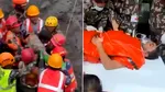 Doi muncitori din Nepal, scoși în viață dintr-un tunel, după nouă zile de la inundațiile devastatoare. Se aflau la 170 de metri sub pământ