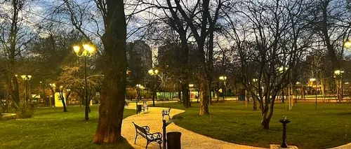 GALERIE FOTO | Cum arată parcul care s-a redeschis în centrul Bucureștiului și despre care s-a spus că a fost „betonat”