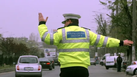 Un polițist care dirija circulația în piața Națiunile Unite a fost lovit de o mașină. Surpriză! Cine se afla la volanul autoturismului Audi