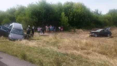 PLANUL roşu activat în Ialomița. Accident grav cu patru mașini / 11 persoane implicate, între care şi copii