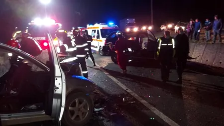 Accident cumplit în Cluj. Un tânăr de 28 de ani a murit, iar alte trei persoane au fost rănite
