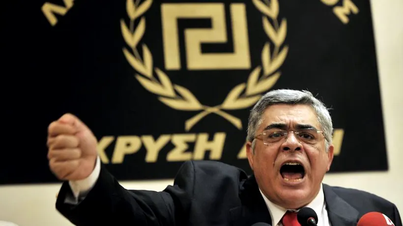 Liderul partidului neonazist Zori Aurii din Grecia a fost arestat