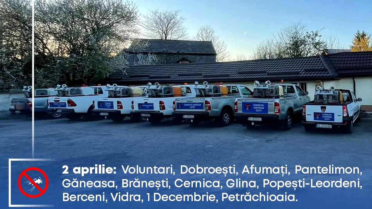 CJ ILFOV continuă acțiunea 