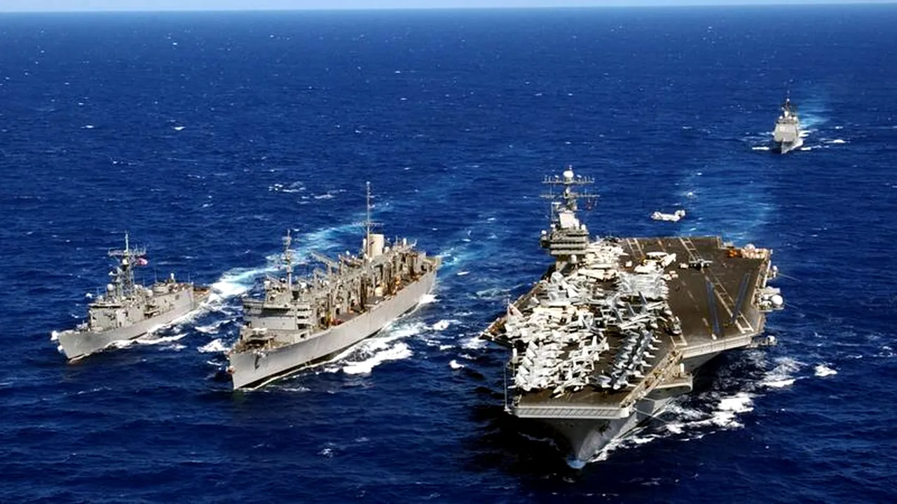 Manevre militare vaste în Marea Chinei