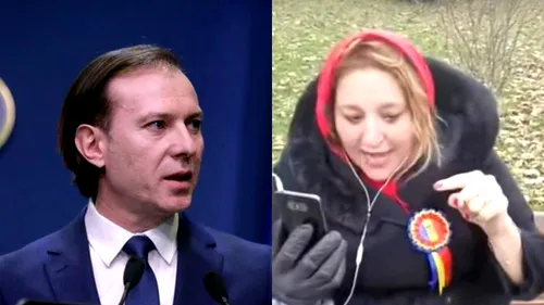 Premierul Florin Cîțu: Diana Șoșoacă a fost amendată după protest. Are foarte multe amenzi