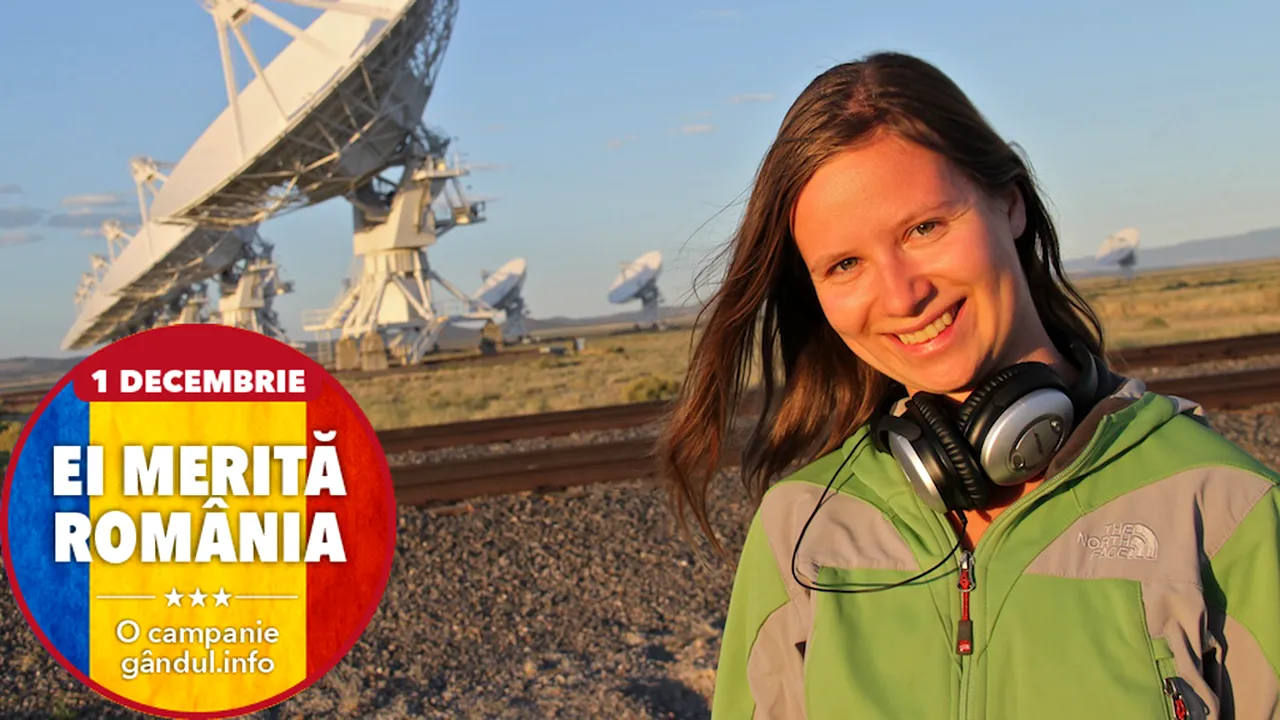 EI MERITĂ ROMÂNIA. Aurora Simionescu, cercetătoarea de 29 de ani care explorează universul la NASA: 