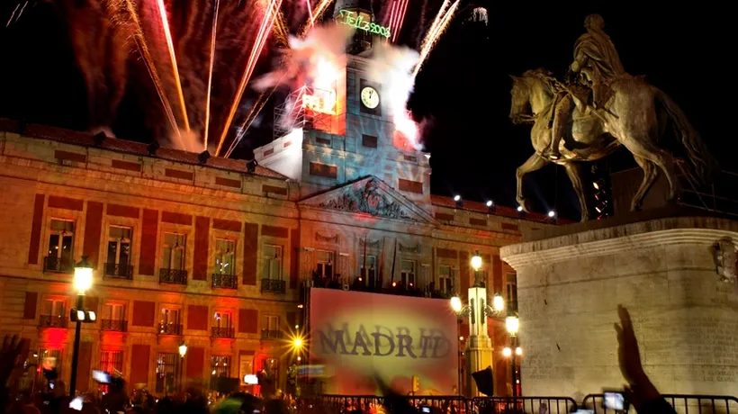 Pentru madrileni, Anul Nou a început cu o zi înainte. „Vom petrece Revelionul acasă și vom privi totul la televizor