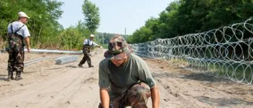 Ungaria instalează un gard de sârmă ghimpată la frontiera cu Slovenia 
