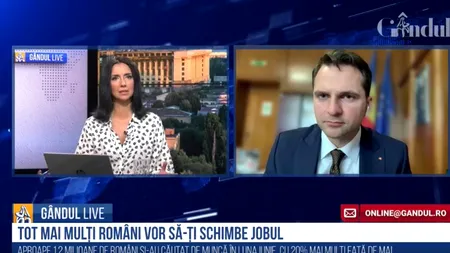 GÂNDUL LIVE. Sebastian Burduja, secretar de stat la Finanțe: Economia românească are nevoie de inovare. / Trebuie să dăm undițe, nu pești