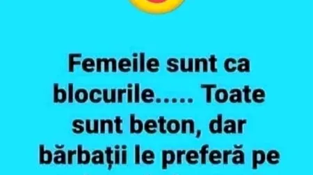 Bancul de duminică | Femeile sunt ca blocurile