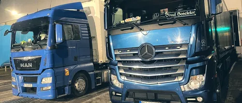 Ce a PĂȚIT un șofer român de tir după ce a blocat intenționat o mașină de poliție aflată în misiune, în Germania