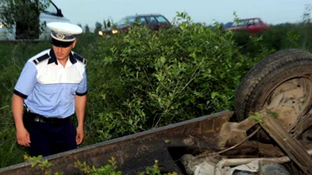 Un autocar cu 33 de persoane din Republica Moldova a derapat în Buzău