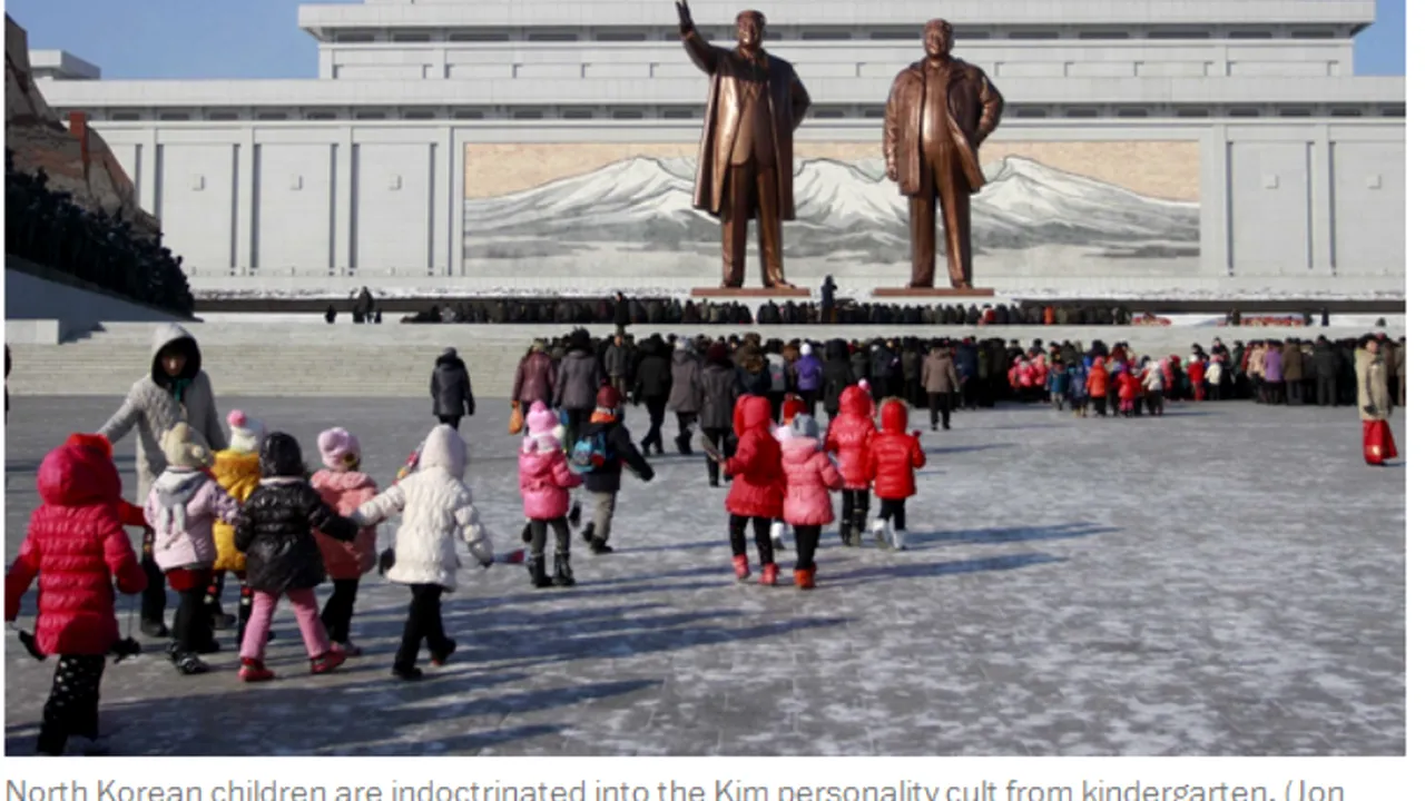 De unde cred copiii din Coreea de Nord că vine laptele