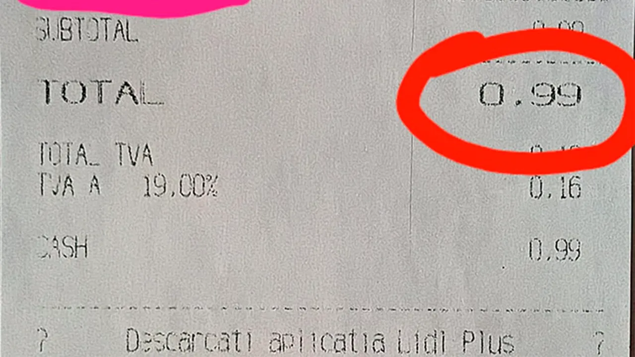 Ce poți să cumperi de doar 1 leu din LIDL România? Un bucureștean a găsit răspunsul