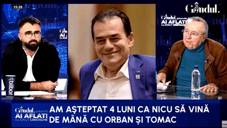 Ion Cristoiu analizează noii consilieri prezidențiali: „Mă îndoiesc că politicienii Orban și Tomac pot fi și EXPERȚI”