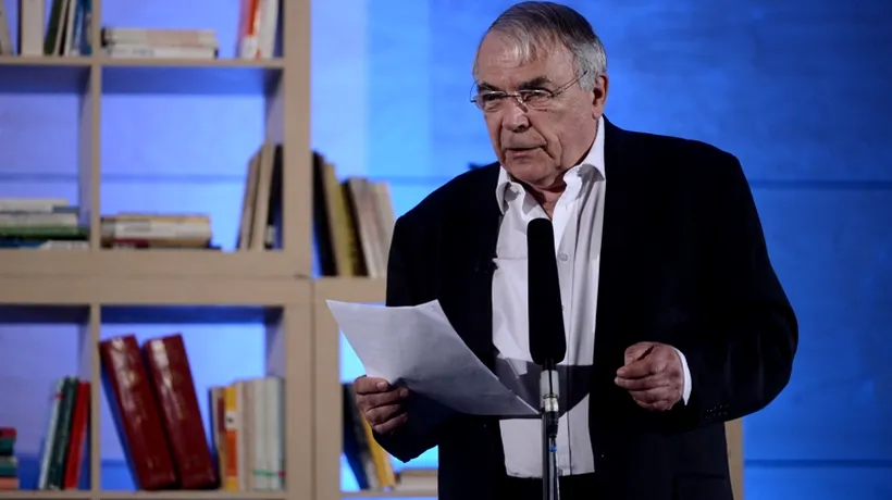 Criticul literar Nicolae Manolescu participă miercuri la Cafeneaua Critică, în Club A