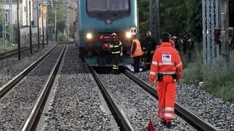 O adolescentă româncă este în stare gravă după ce a fost lovită de tren, în sudul Italiei