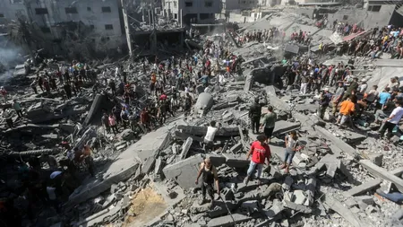 Liderii UE speră să depășească disensiunile și să ceară armistițiu umanitar în Fâșia Gaza /Bilanțul atacurilor israeliene depășește 7.000 de morți