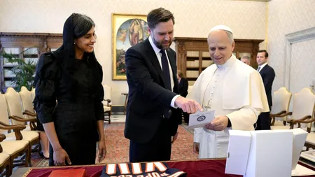 Papa Leon al XIV-lea și JD Vance, vicepreședintele SUA, întâlnire la Vatican