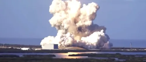 Momentul istoric în care este lansată cea mai puternică rachetă din lume. Se îndreaptă spre Marte