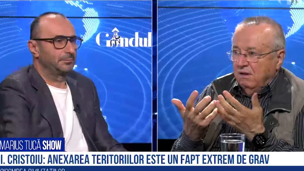 VIDEO Cristoiu: „Anexarea celor patru teritorii ucrainene de către Rusia este cea mai mare monstruozitate din istorie. Occidentul trebuie să declare război Rusiei”