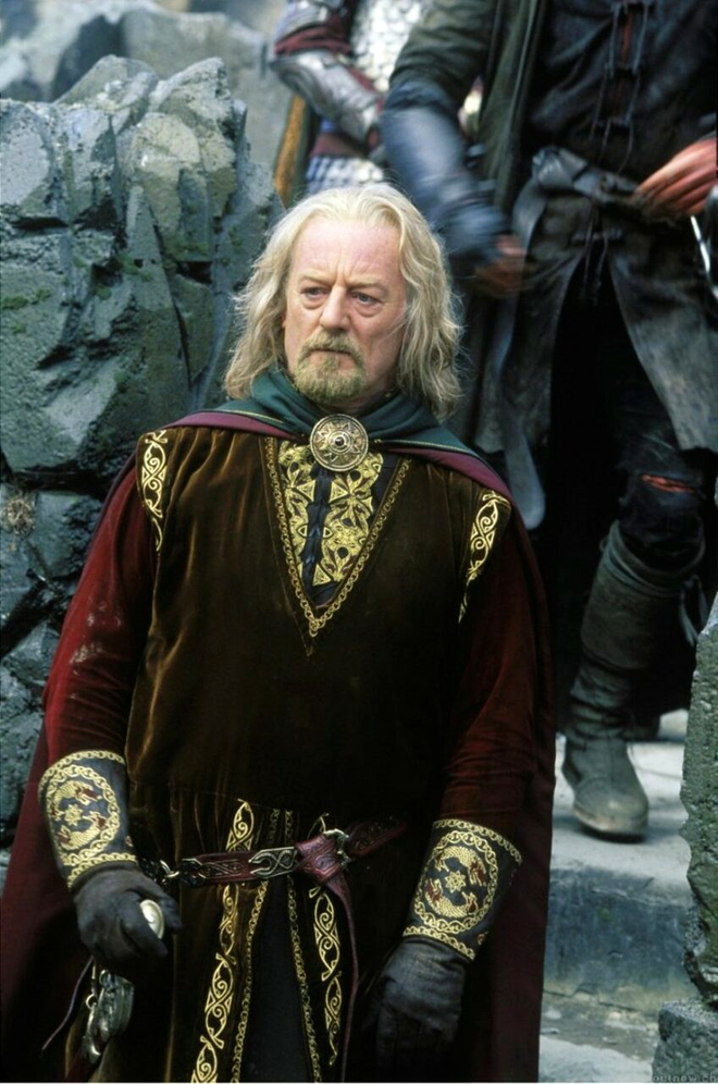 Bernard Hill ca Theoden, regele Rohanului din Stăpânul Inelelor. Profimedia 