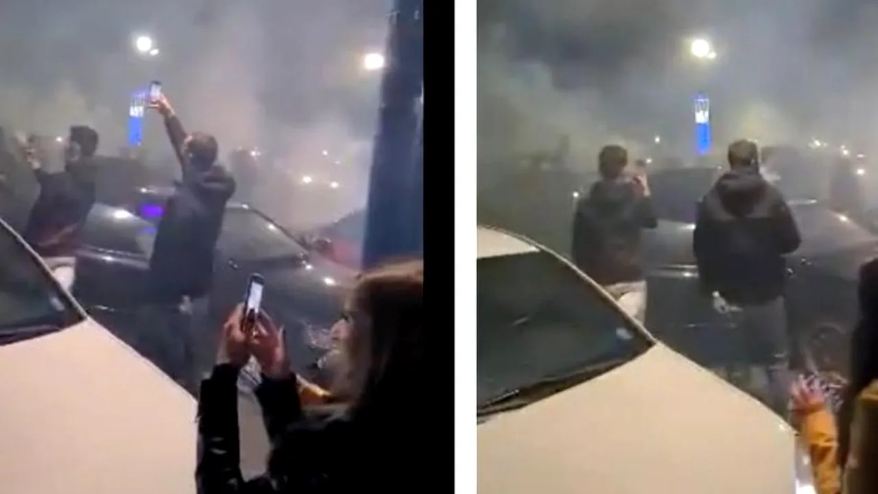 Petrecere de Halloween într-un service auto, în plină pandemie COVID-19. Petrecăreții s-au ales cu amenzi uriașe (VIDEO)