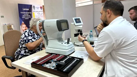 351 de perechi de ochelari prescrise gratuit în Vidra cu sprijinul Consiliului Județean Ilfov (P)