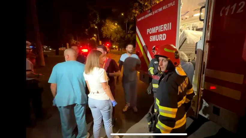 FOTO | Alertă la Spitalul de Copii din Timișoara: 58 de adulți și copii au fost evacuați / Precizările Ministerului Sănătății