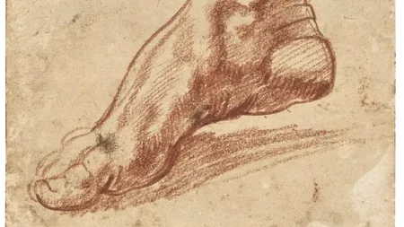 O schiță de Michelangelo a fost vândută la licitație cu o sumă record. Câteva zeci de milioane de euro pentru o lucrare de câțiva centimetri. Ce o face atât de valoroasă