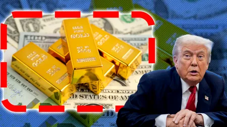 RECORD. Aurul trece de 5.000 de dolari pe uncie pentru prima dată în istorie. Amenințările cu tarife ale lui Donald Trump zguduie piețele globale